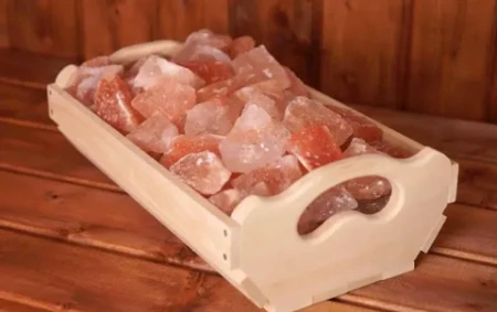 Корзинка с гималайской солью